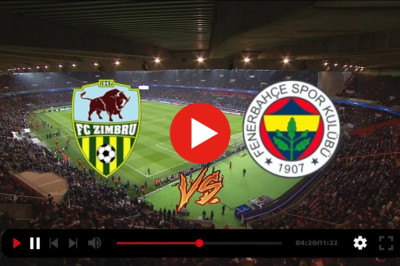 Zimbru – Fenerbahçe maçı canlı